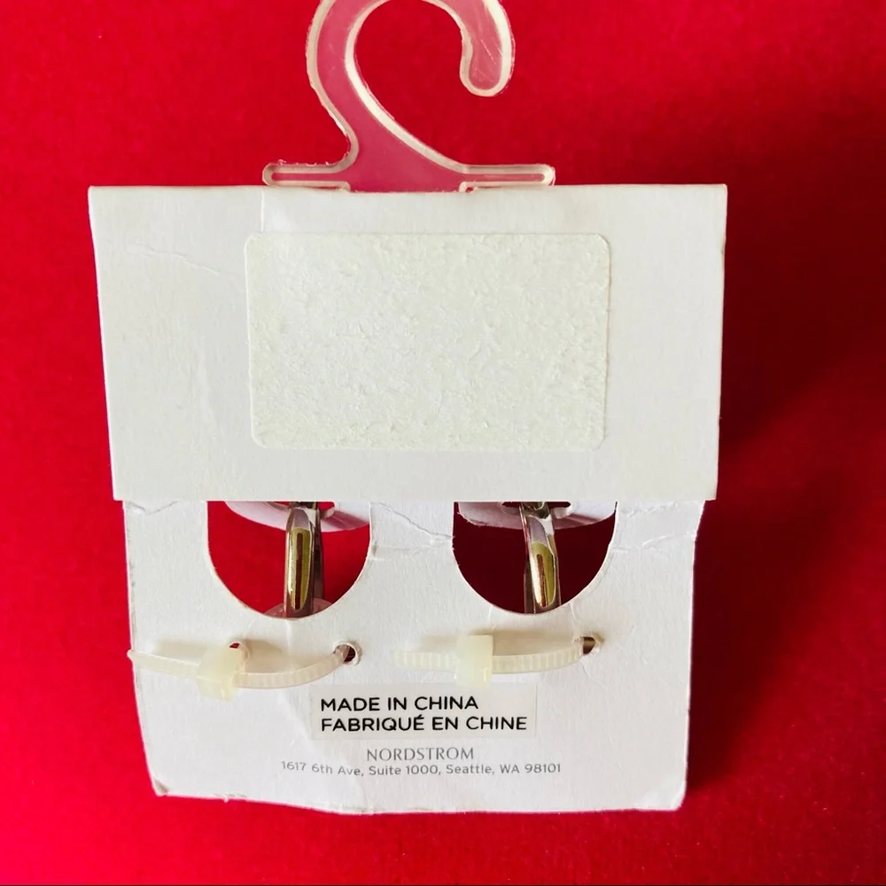 Nordstrom Rack Cufflinks | Silver Tone | Pizza & Beer